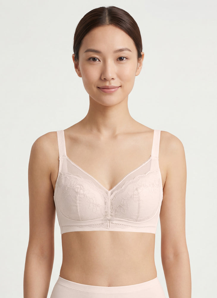 Cherie Grace Wireless Push Up Demi Bra