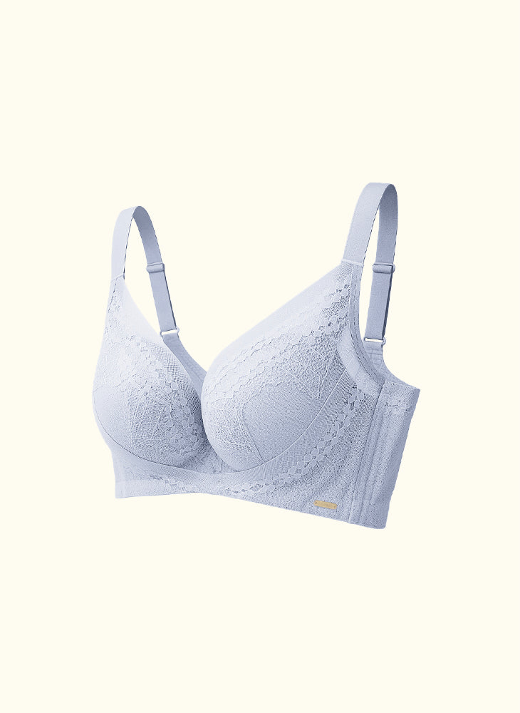 Petal Embrace Wireless Push Up Demi Bra