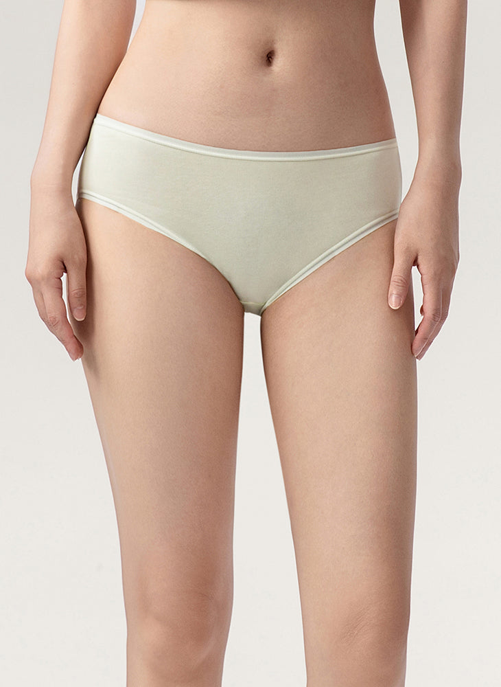 Lacey Comfort Cotton Midi Packaging Panty