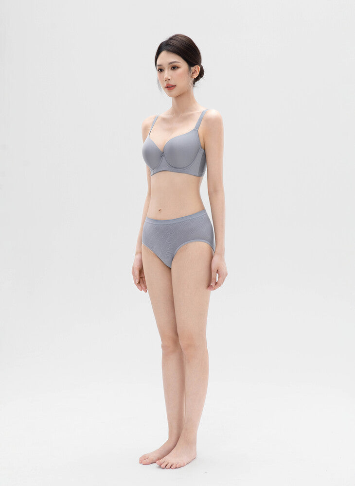 Nina Jacquard Wired Full Cup Padded Bra
