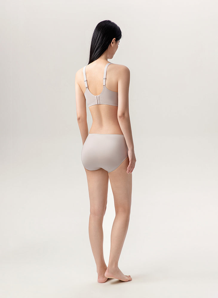 Seamless Beauty Wireless Full Coverage Bra