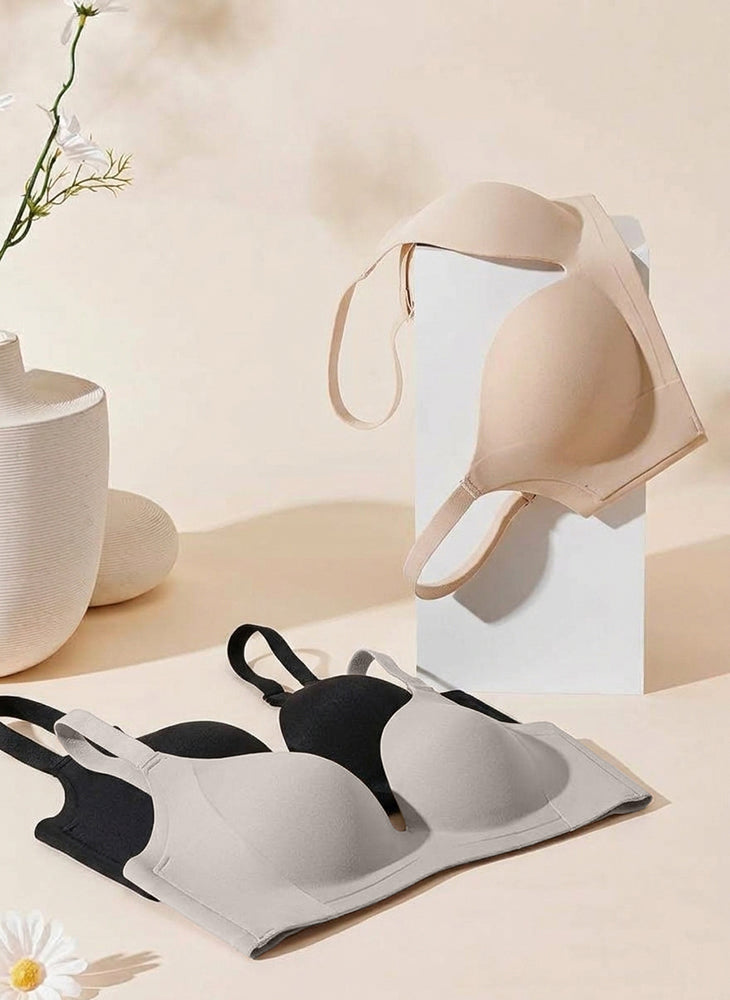 Seamless Beauty Wireless Full Coverage Bra