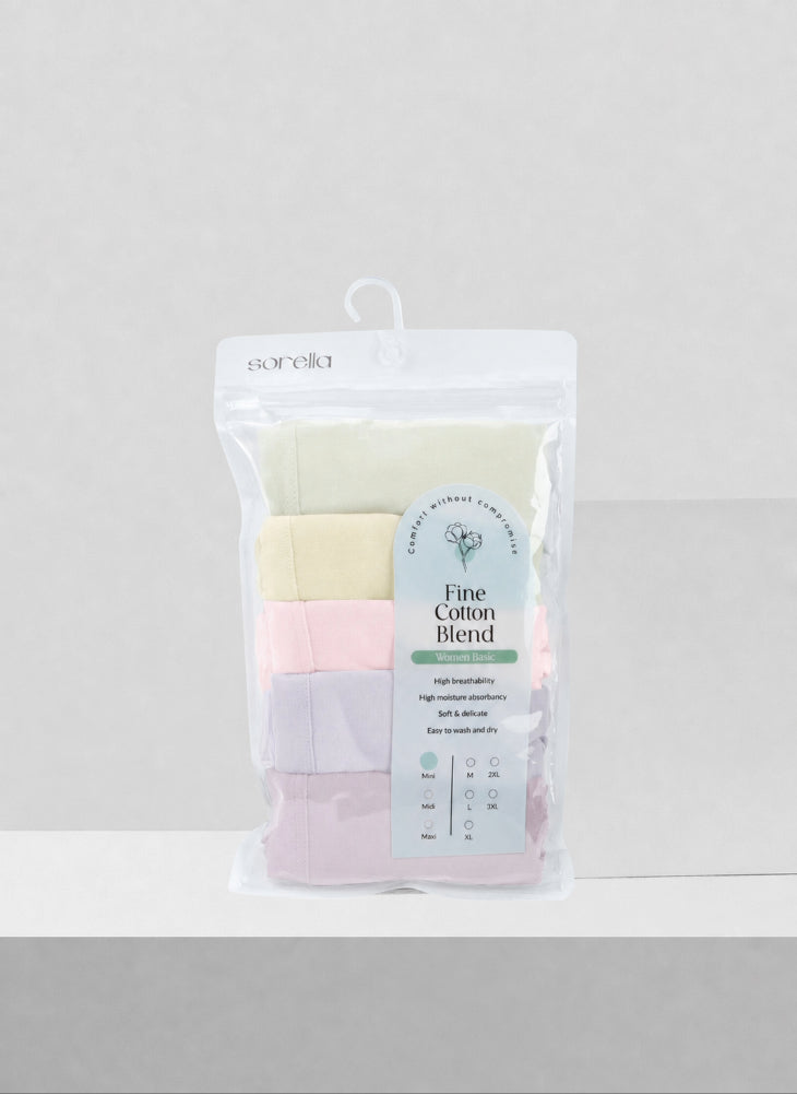 Daily Comfort Cotton Mini Packaging Panty