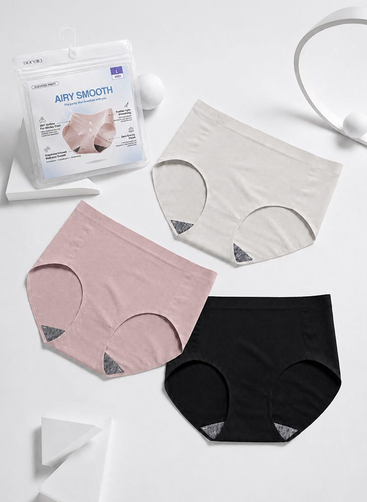 Airy Smooth Seamless Midi Panty