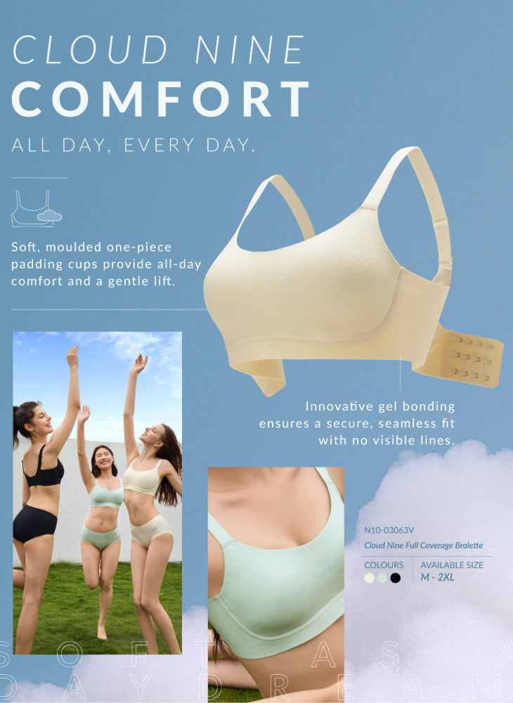 Cloud Nine Full Coverage Bralette