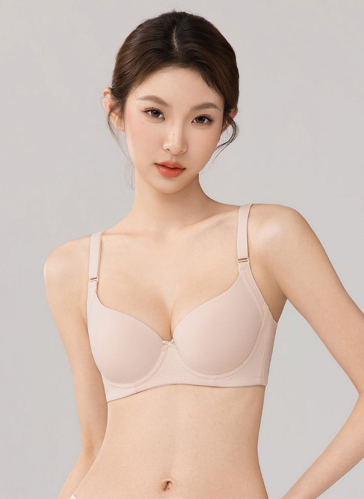 Comfy Breathable High Panel Padded Bra