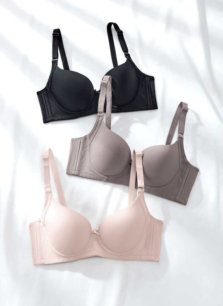 Comfy Breathable High Panel Padded Bra