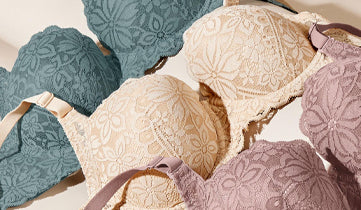 Macey Lace Wired Demi Cup Bra