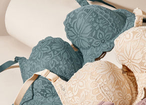 Macey Lace Wired Demi Cup Bra