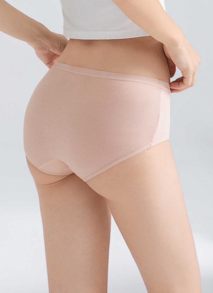 Bamboo Comfort 2-in-1 Pack Midi Panty