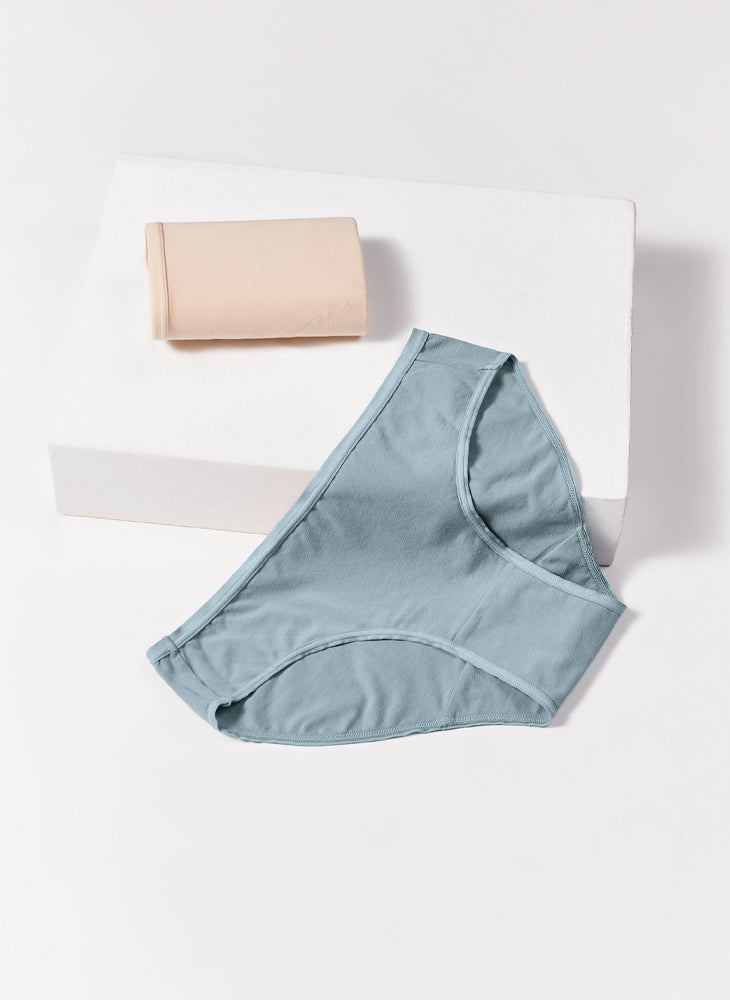 Superfine Cotton 2 in 1 Pack Mini Panty