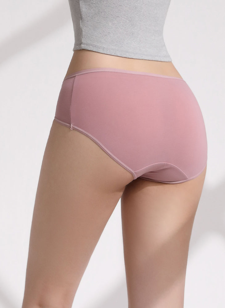 Superfine Cotton 2 in 1 Pack Midi Panty