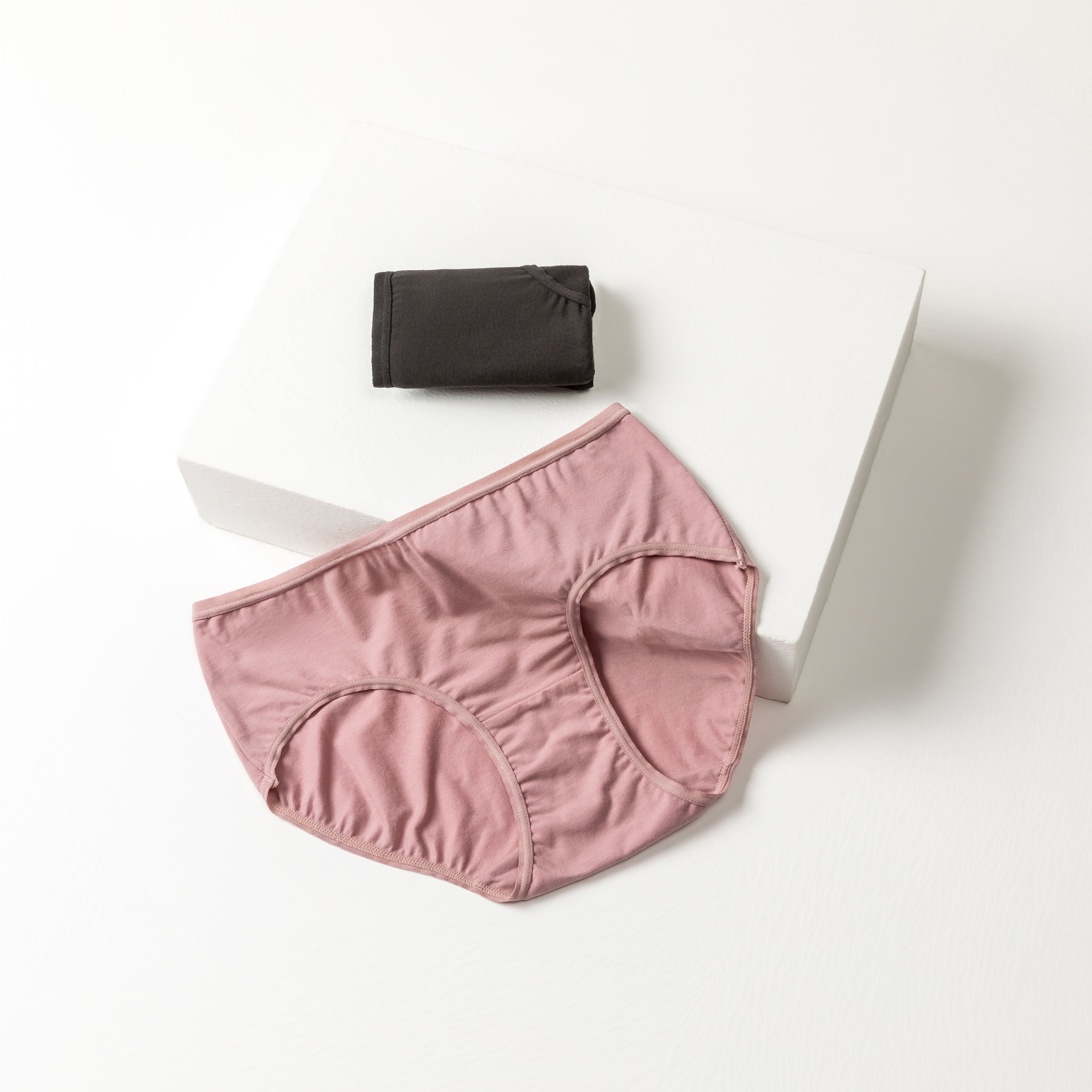 Superfine Cotton 2 in 1 Pack Midi Panty