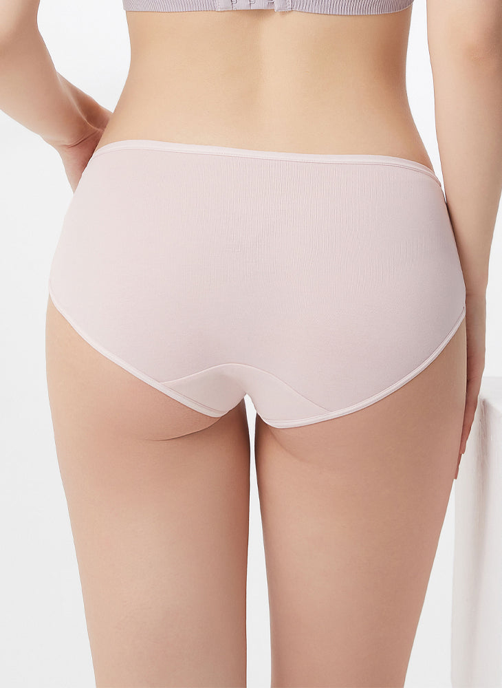 Superfine Cotton 2 in 1 Pack Midi Panty