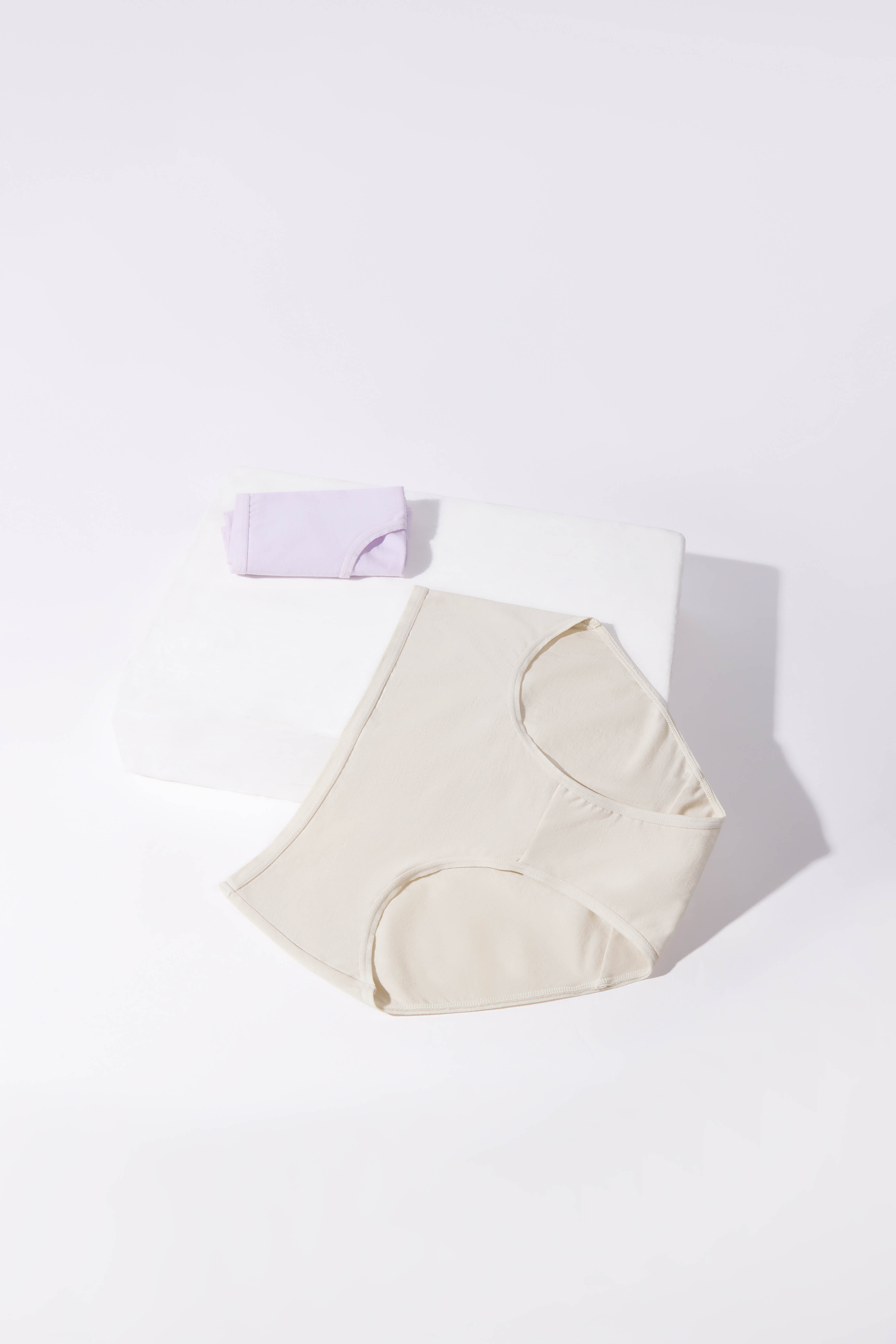 Superfine Cotton 2 in 1 Pack Midi Panty