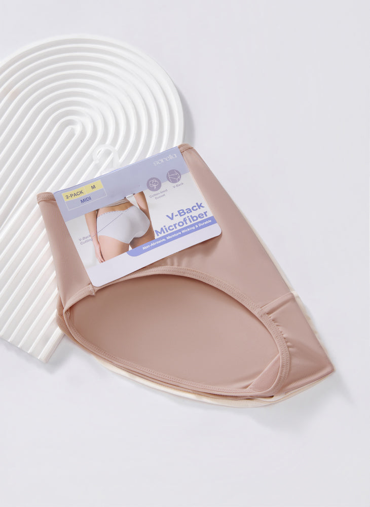 Soft Deluxe Midi 2-in-1 Pack Panties