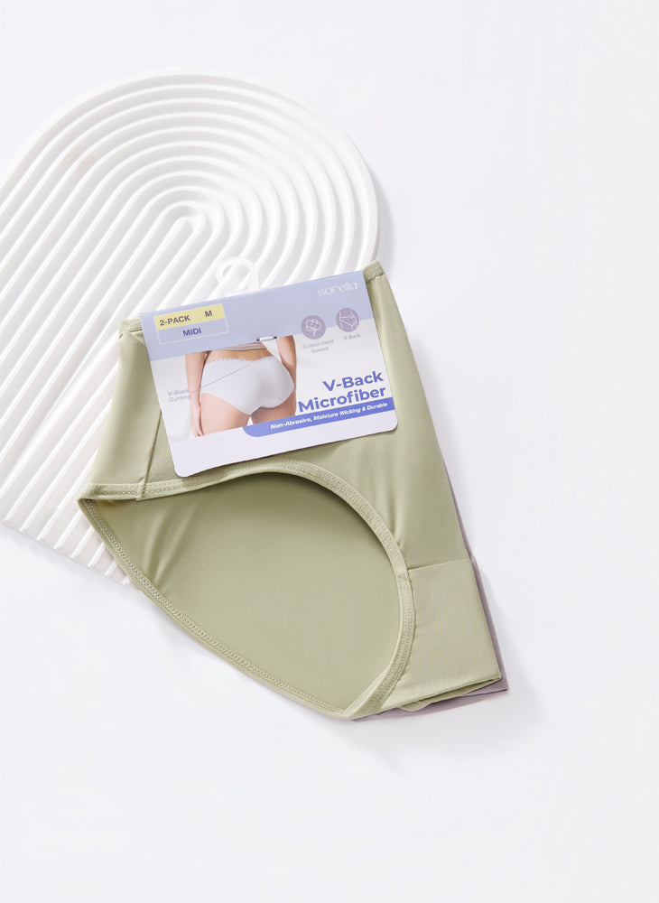 Soft Deluxe Midi 2-in-1 Pack Panties