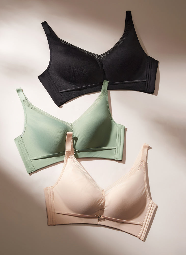 Serene Sculpt Wireless Push Up Bra
