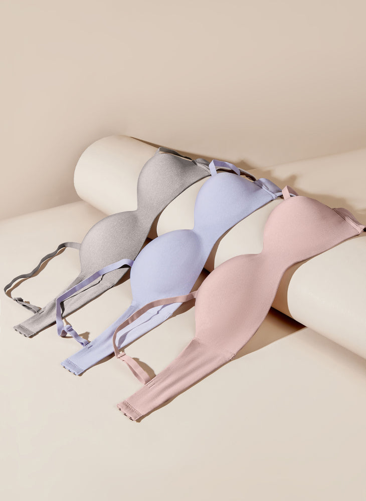 Comfort Blend Strata Wireless Push Up Bra