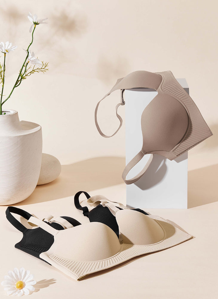 Seamless Beauty High Panel Bra