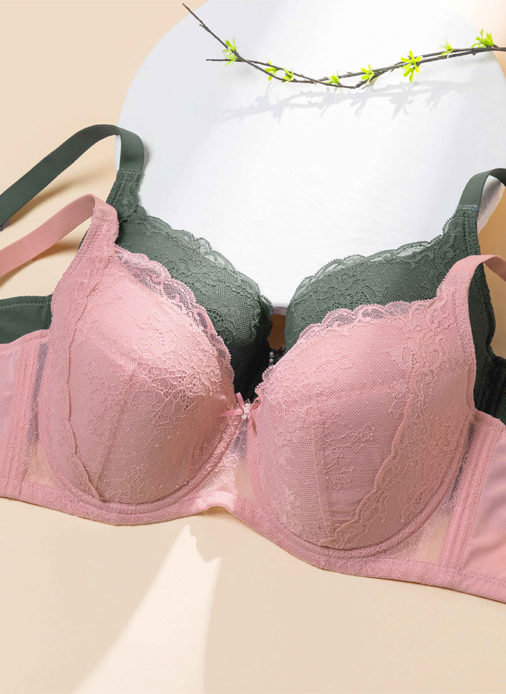 Beauty Full Lace Bra (Plus Size)