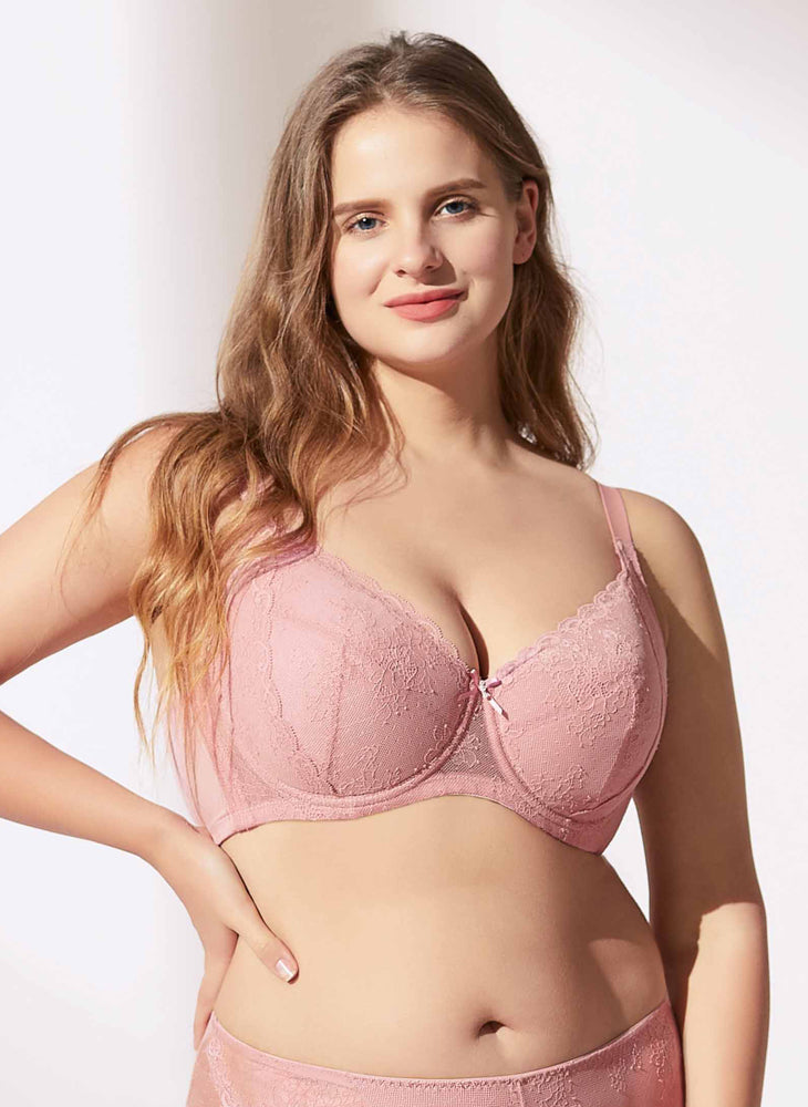 Beauty Full Lace Bra (Plus Size)