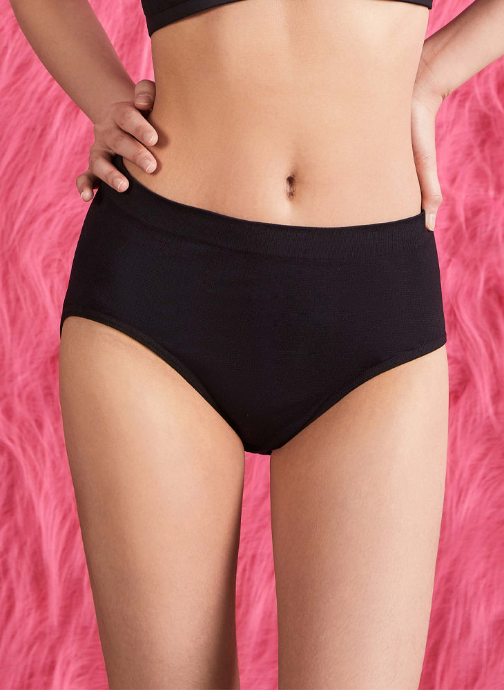 Soft Seamfree Jacquard Maxi Panty