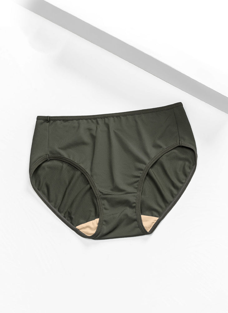 Microfiber V Back Basic Midi Panty