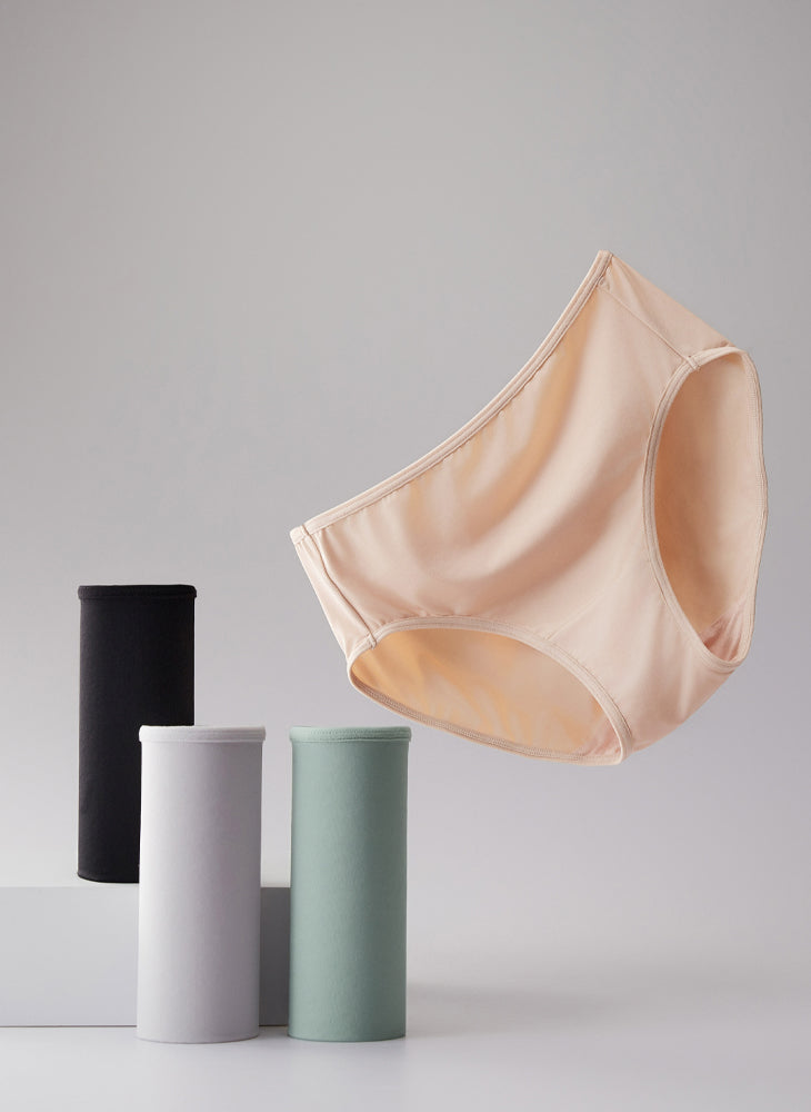 Microfiber V Back Basic Midi Panty