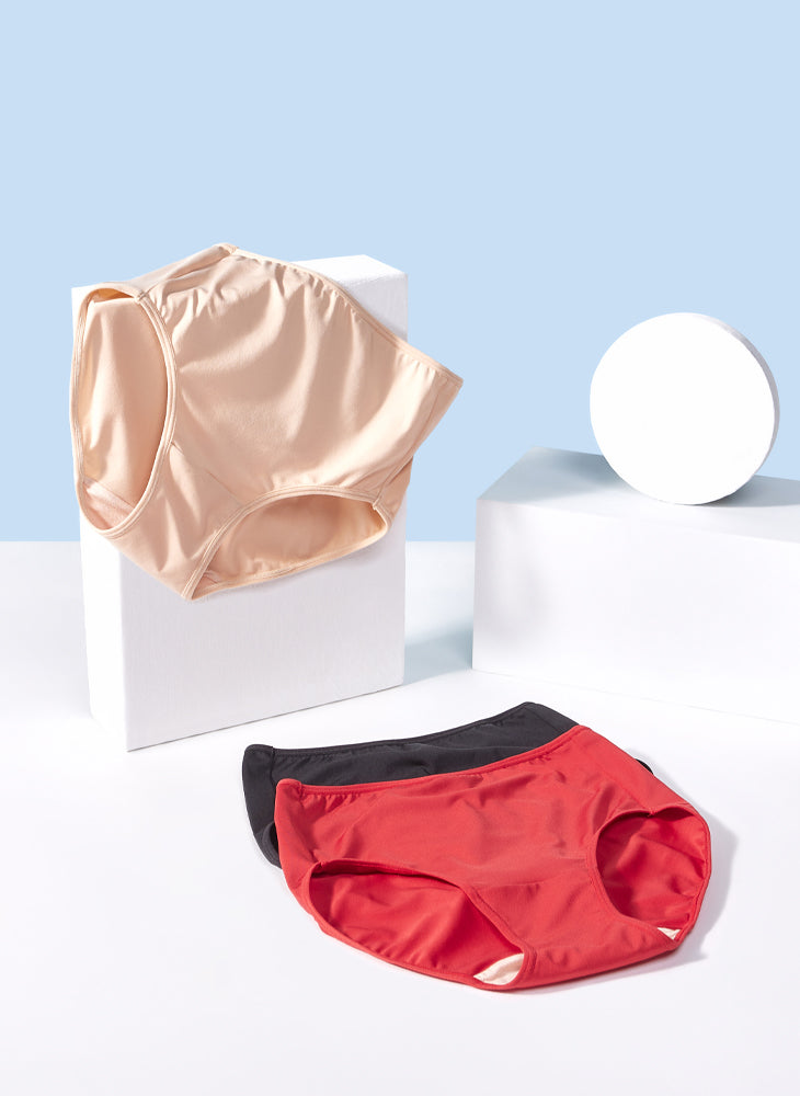 Microfiber V Back Basic Maxi Panty