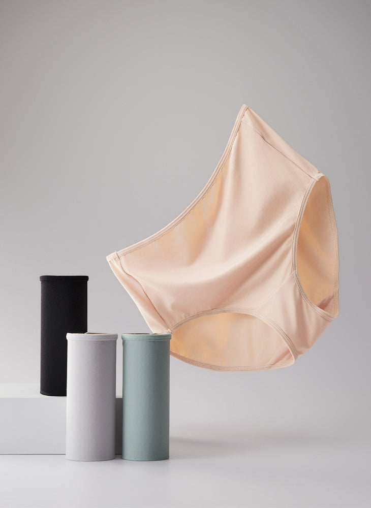 Microfiber V Back Basic Maxi Panty