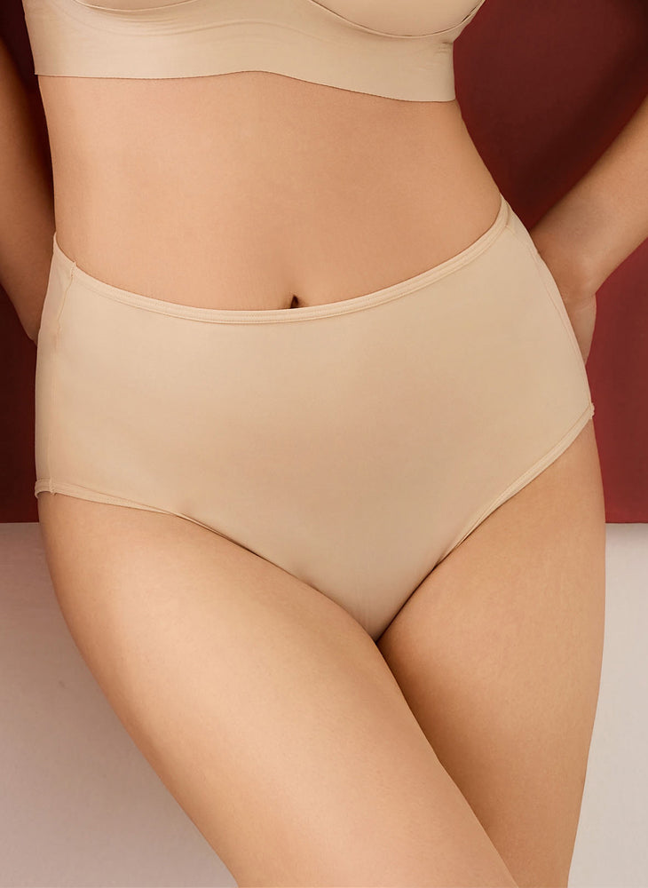 Microfiber V Back Basic Maxi Panty