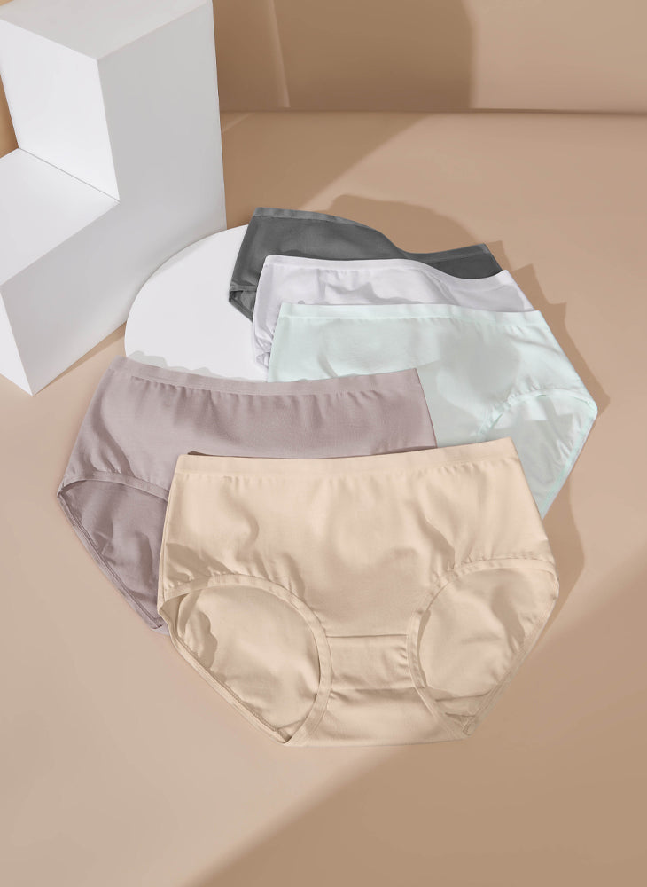 Daily Comfort Cotton Midi Packaging Panty