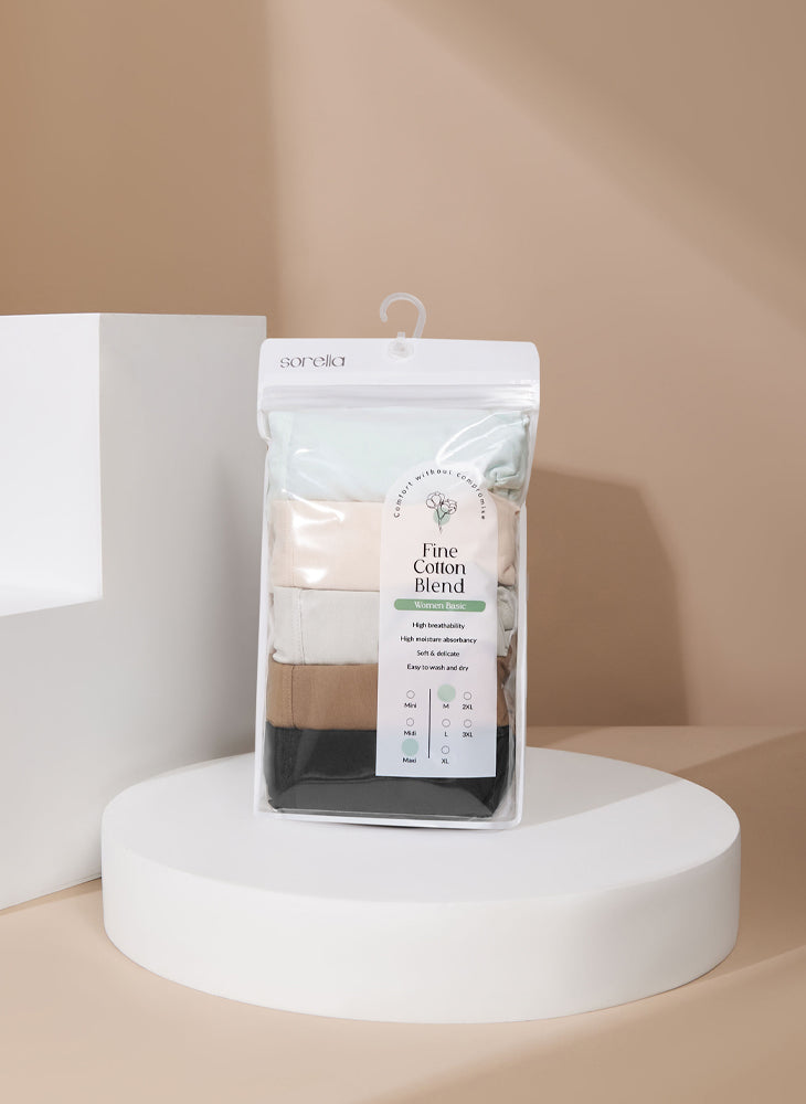 Daily Comfort Cotton Maxi Packaging Panty