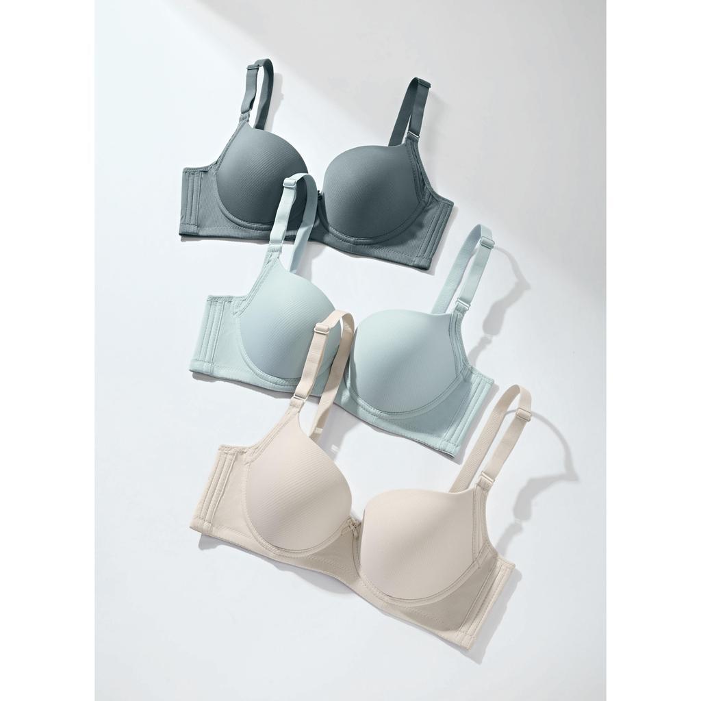Linear Flow Wire Demi High Panel Bra
