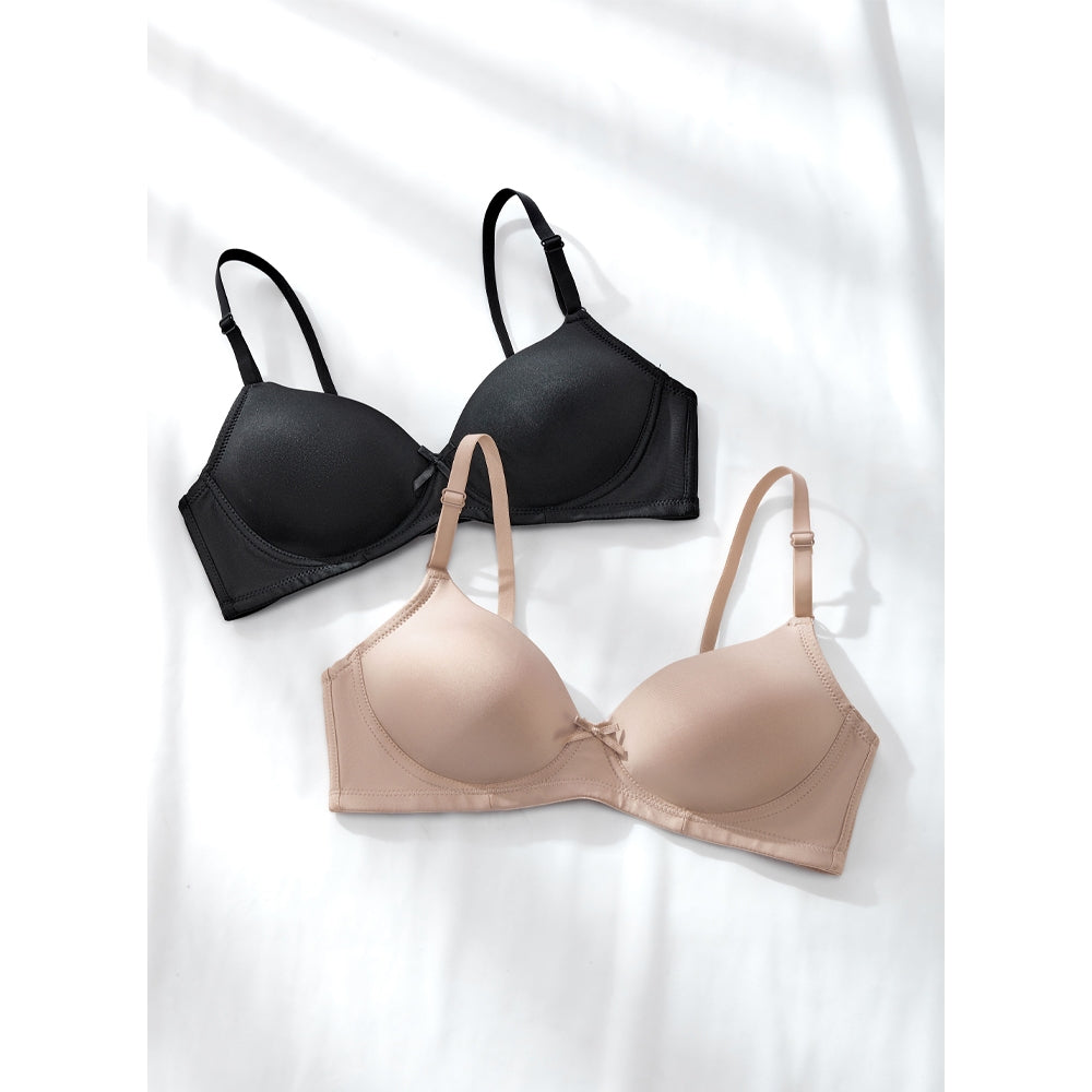 Lilac Beauty Wireless Demi Cup Bra