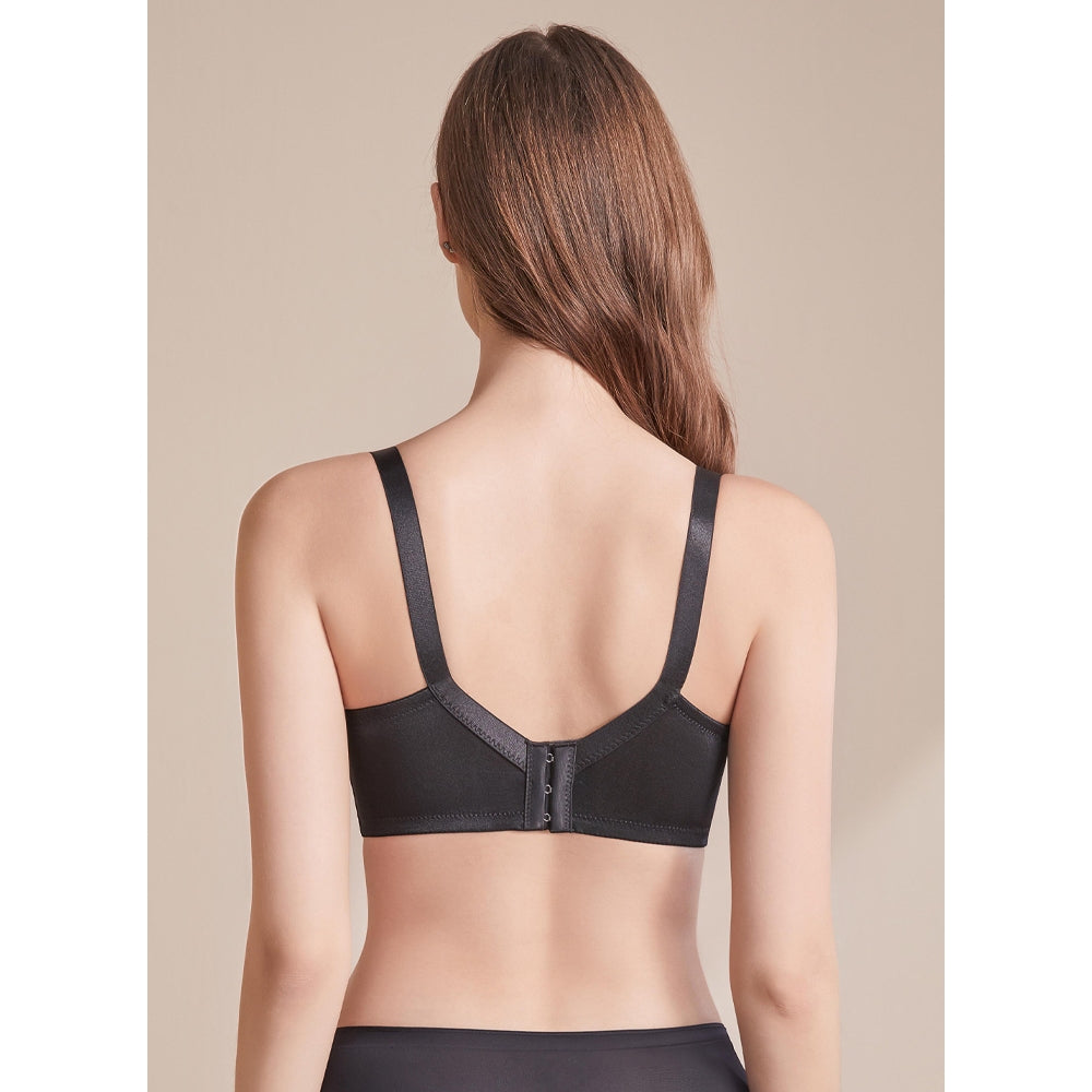 Lilac Beauty Wireless High Panel Bra