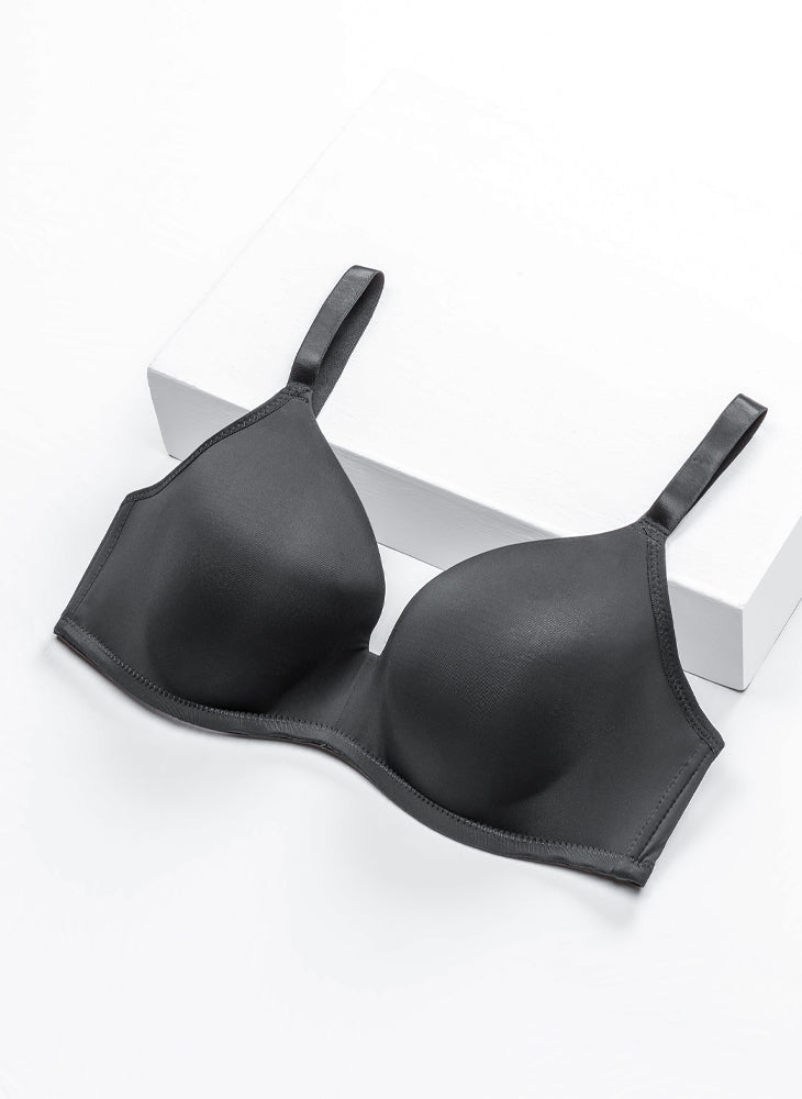 Casual Comfort Demi Cup Wireless Padded Bra