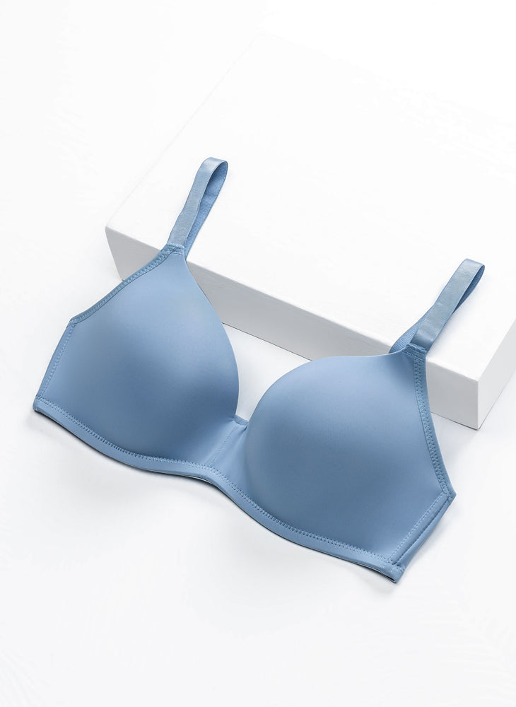 Casual Comfort Demi Cup Wireless Padded Bra