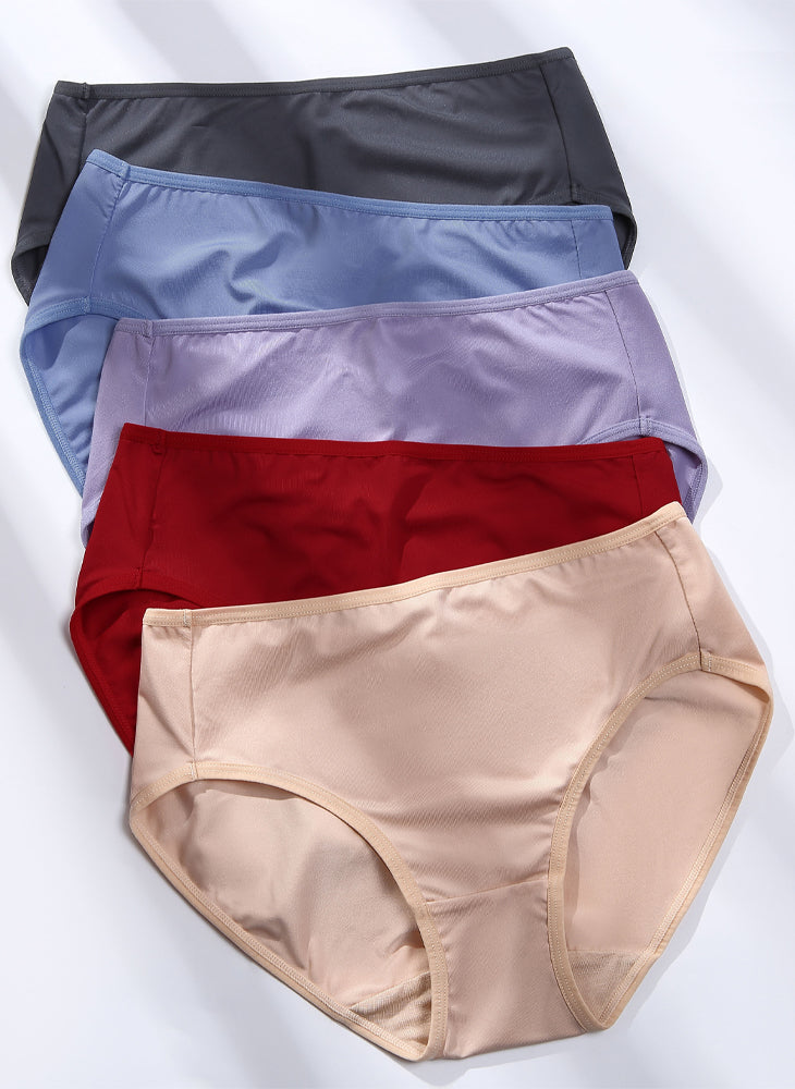 Microfiber V Back Basic Midi Panty