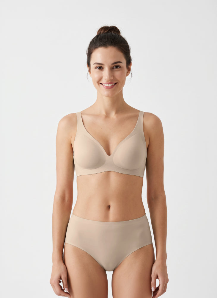 Serenitea Wireless Plunge Bra