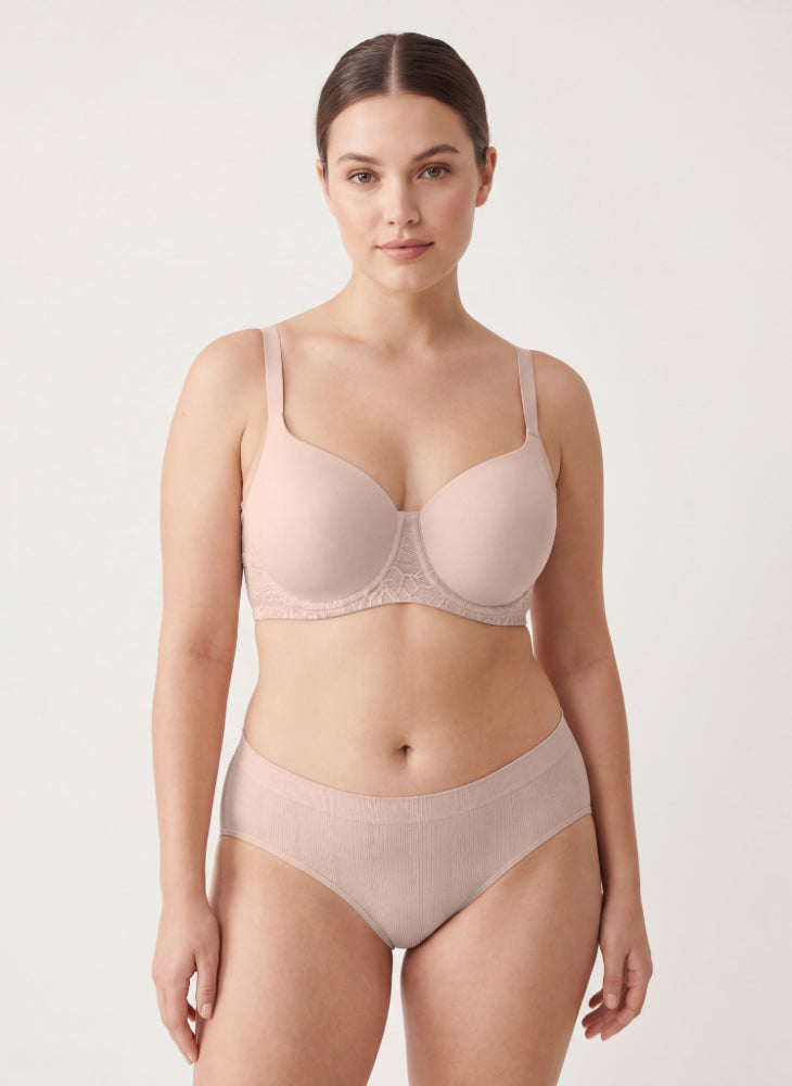 Beauty Full Bloom High Side Panel Bra