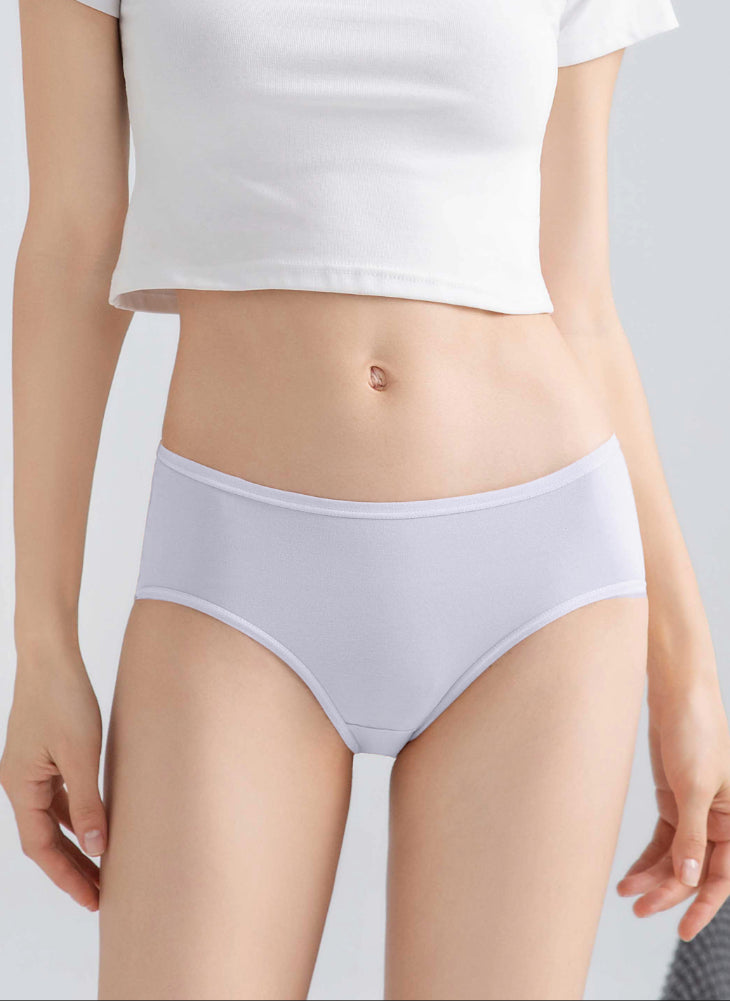 Superfine Cotton 2 in 1 Pack Midi Panty