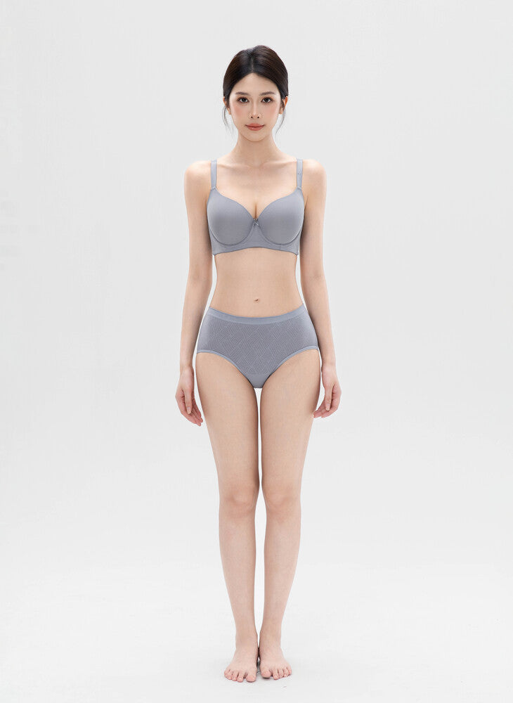 Nina Jacquard Wired Full Cup Padded Bra