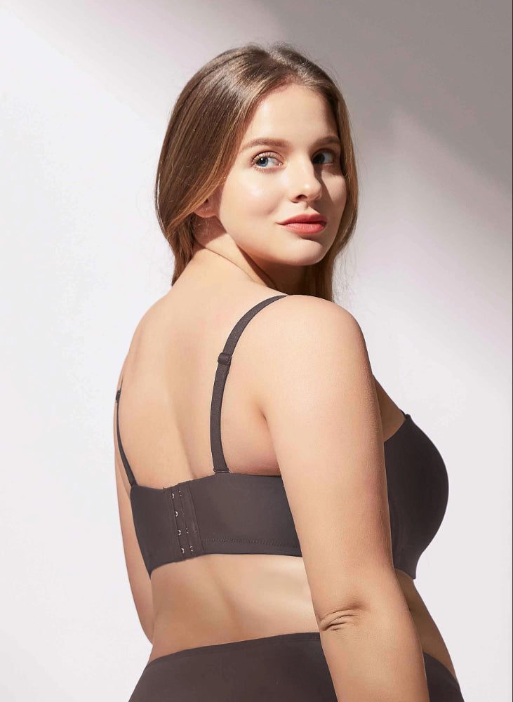 Beauty Full Bandeau Bra (Plum Truffle Color Only)