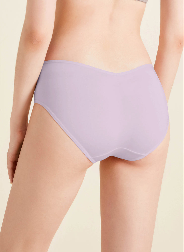 Microfiber V Back Basic Midi Panty
