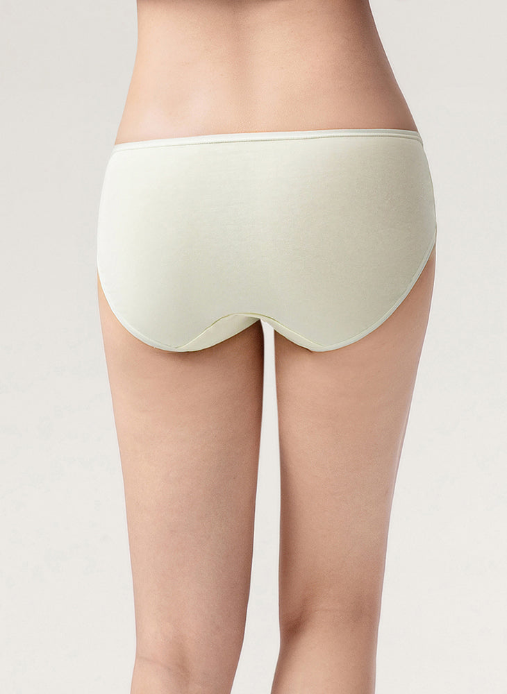 Lacey Comfort Cotton Midi Packaging Panty