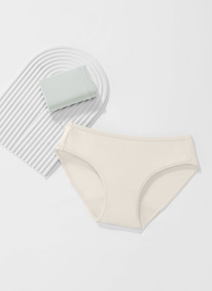 Superfine Cotton 2 in 1 Pack Mini Panty