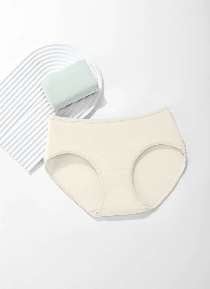 Superfine Cotton 2 in 1 Pack Midi Panty