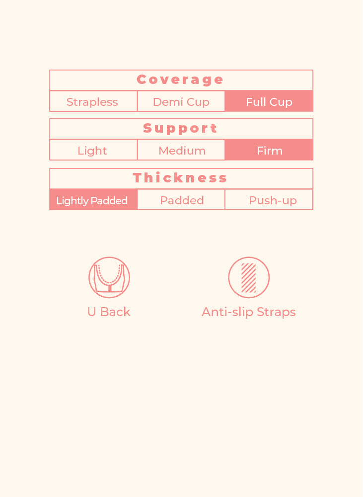 Dainty Charm 2.0 Full Coverage Bra